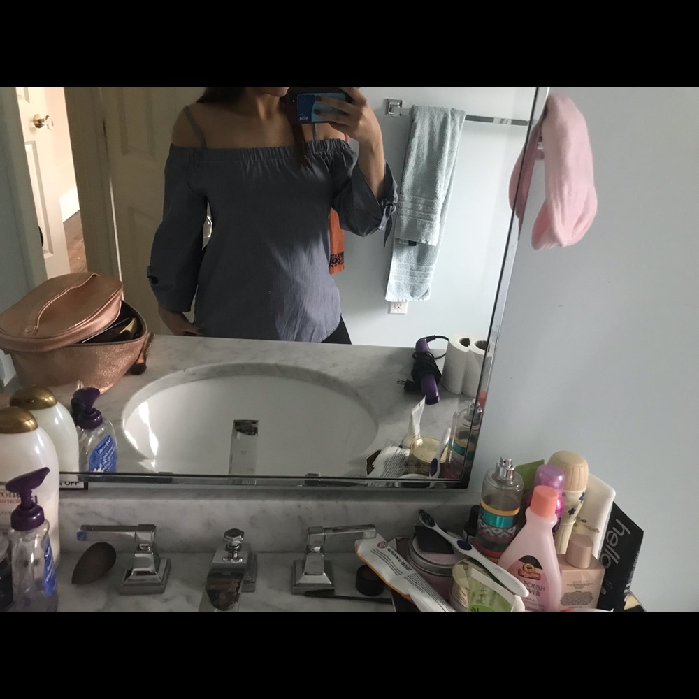 Bare Shoulder top from Macys